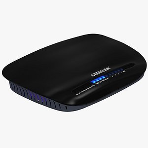 medialink wireless n router 3d model