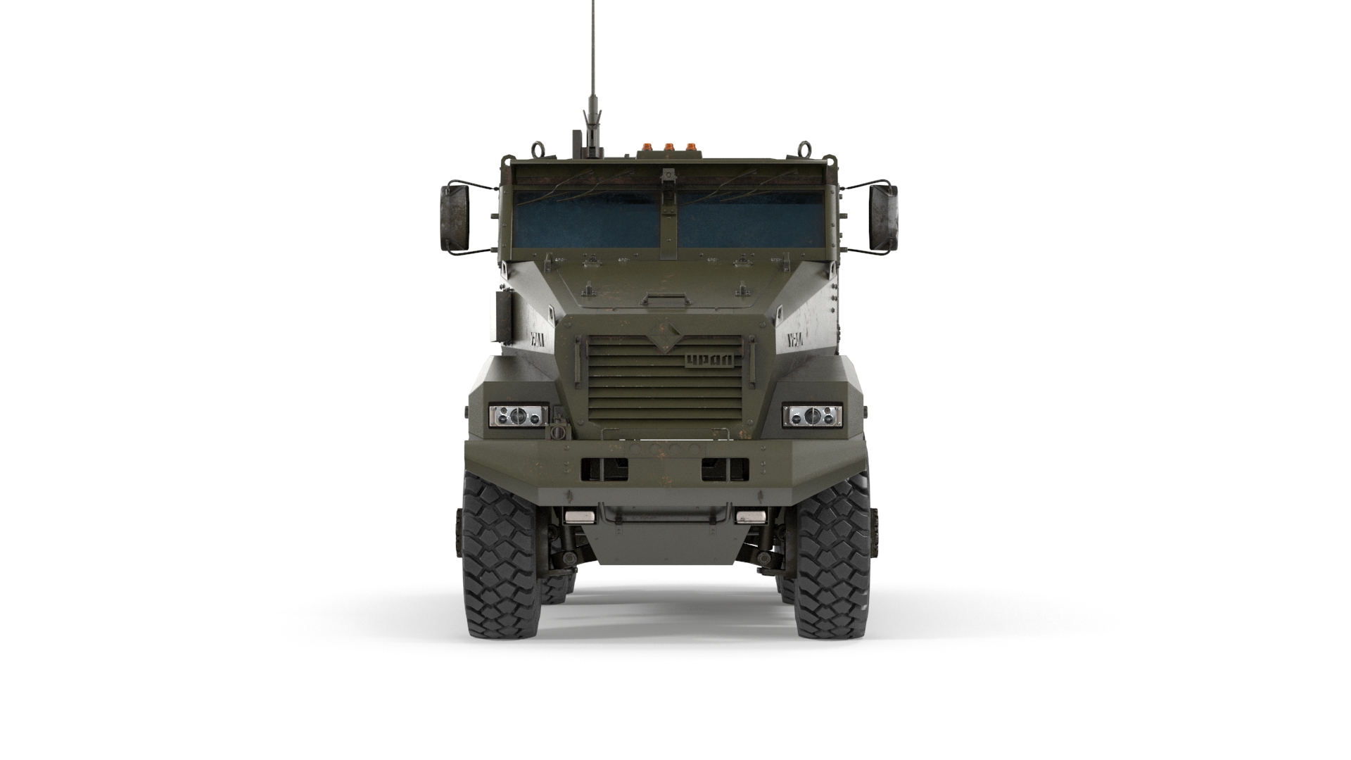 3D Ural-63095 Typhoon-u Typhoon Ural Model - TurboSquid 1544948