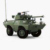 Light Armored Vehicle interior is not includ