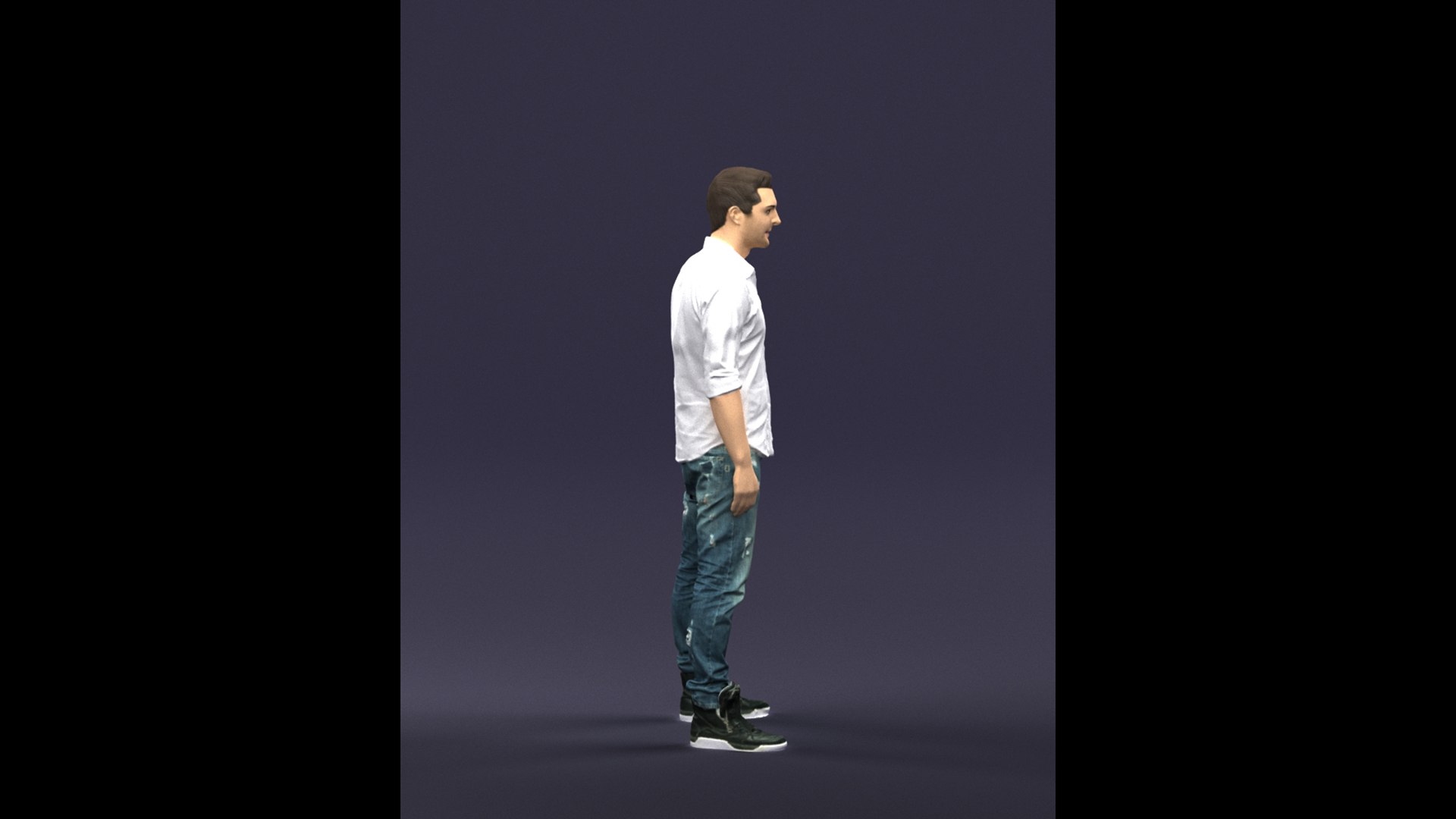 Scanned Realistic Human Model - TurboSquid 1649739