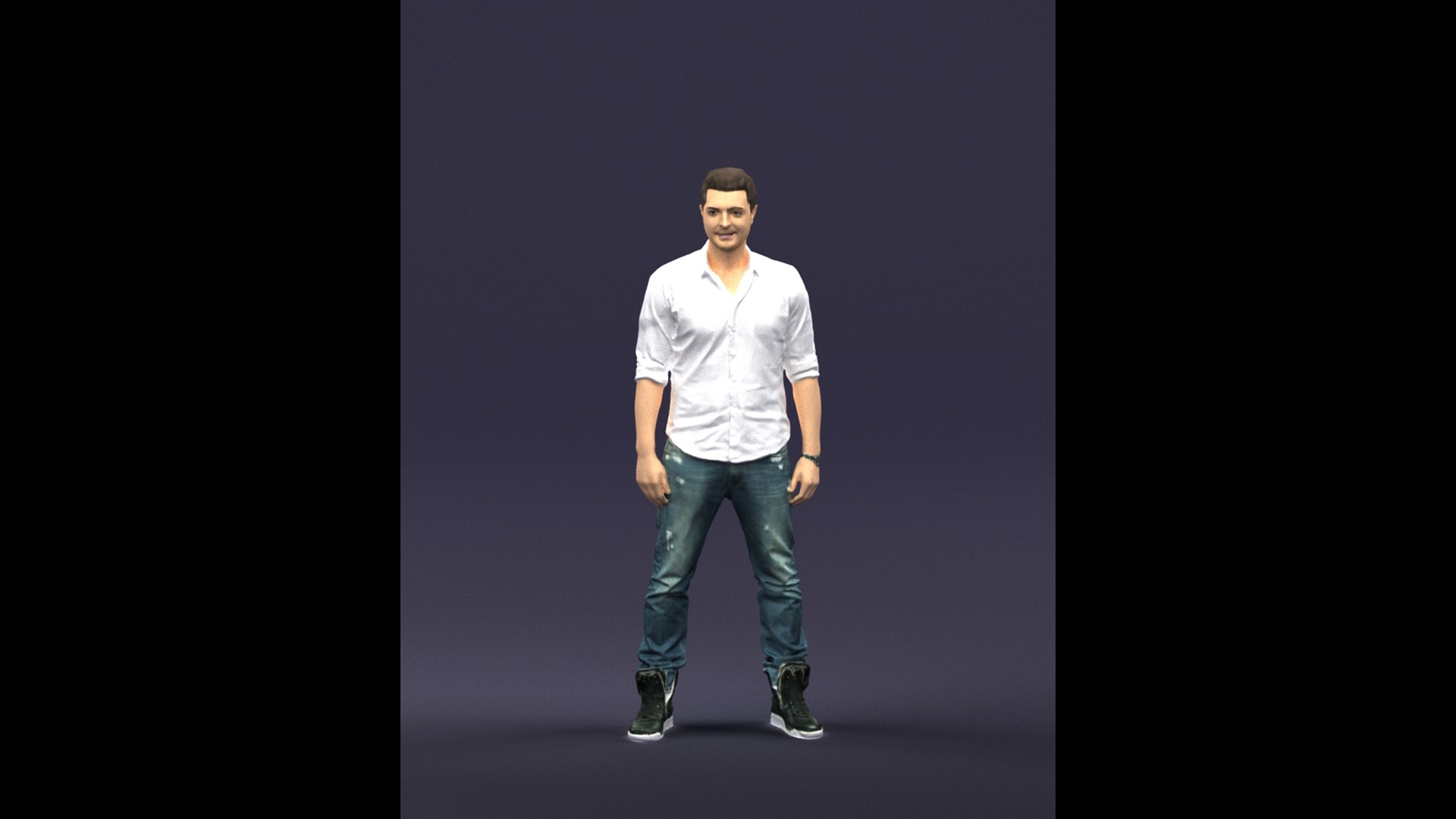 Scanned Realistic Human Model - TurboSquid 1649739