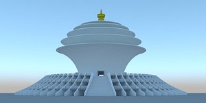 3D lumbini nepal
