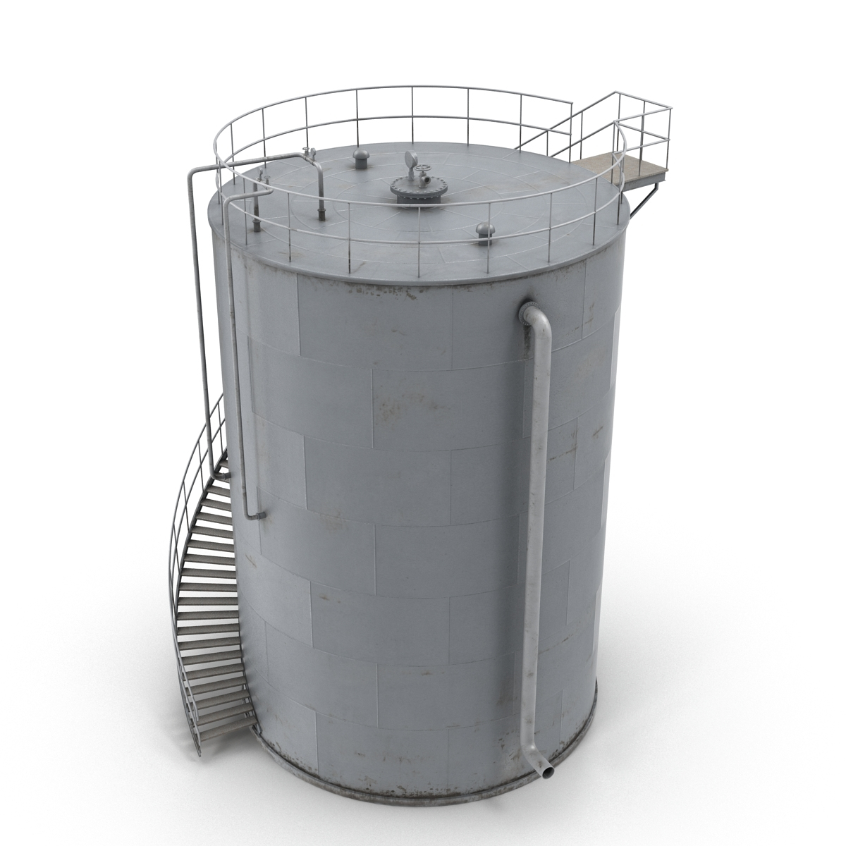 Oil storage tanks model - TurboSquid 1179021