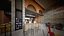 theatre lobby entrance industrial 3D