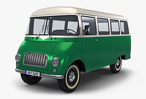 Generic Retro Passenger Van v 2