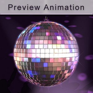 disco ball 3d model