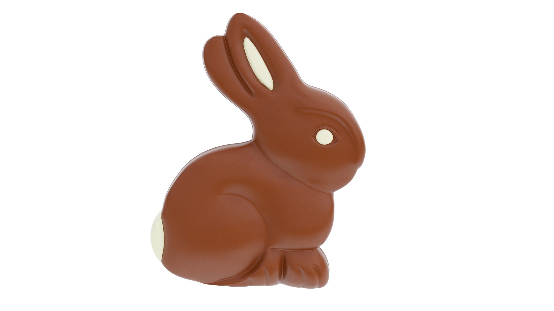 3D Easter Chocolate Bunny - TurboSquid 1905024