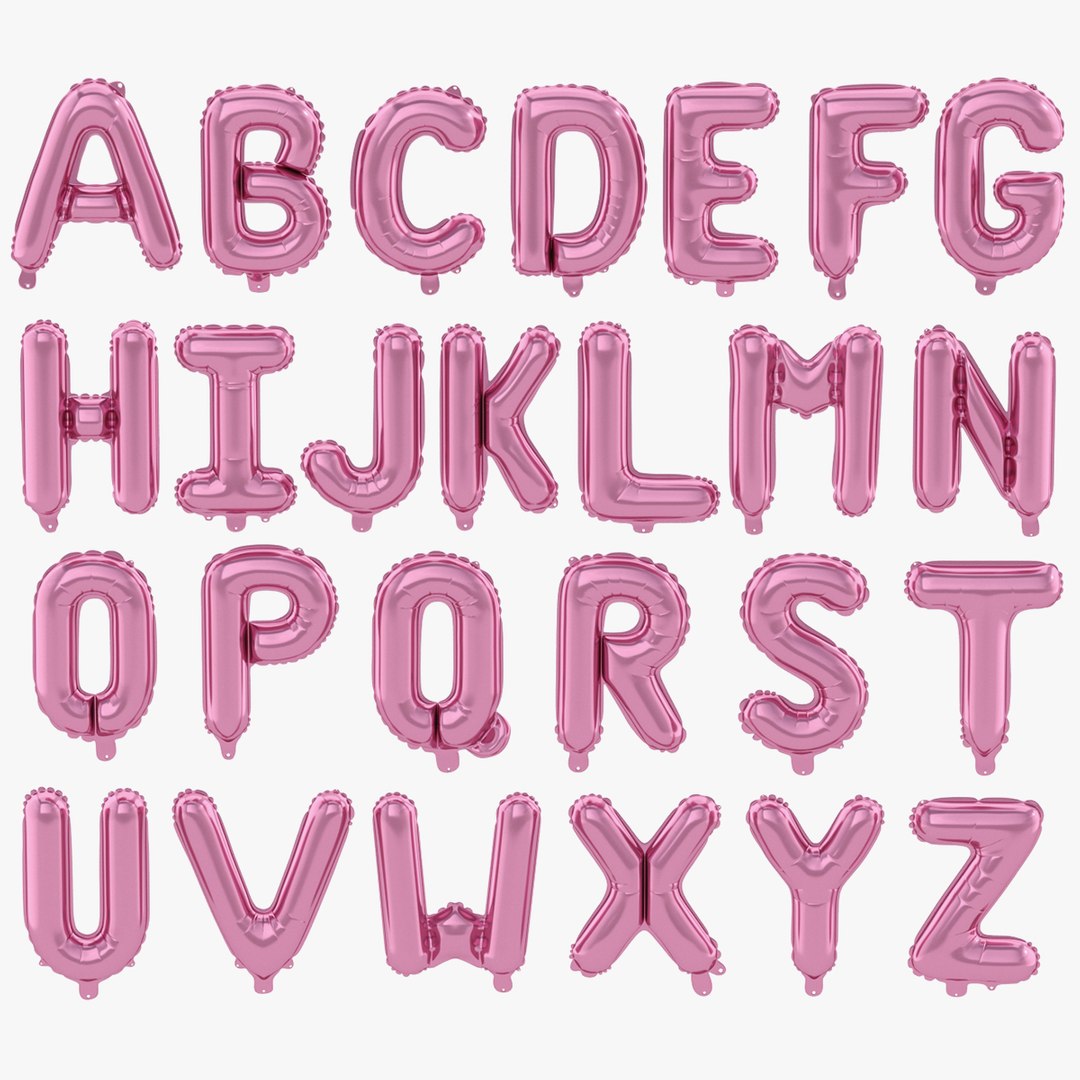 3D balloon alphabet https://p.turbosquid.com/ts-thumb/Cr/KSvBaA/geWiQWiZ/0011200x1200/jpg/1598544433/1920x1080/fit_q87/8b199f3fc67f111bc612a02b1006e5464e9ddaf5/0011200x1200.jpg