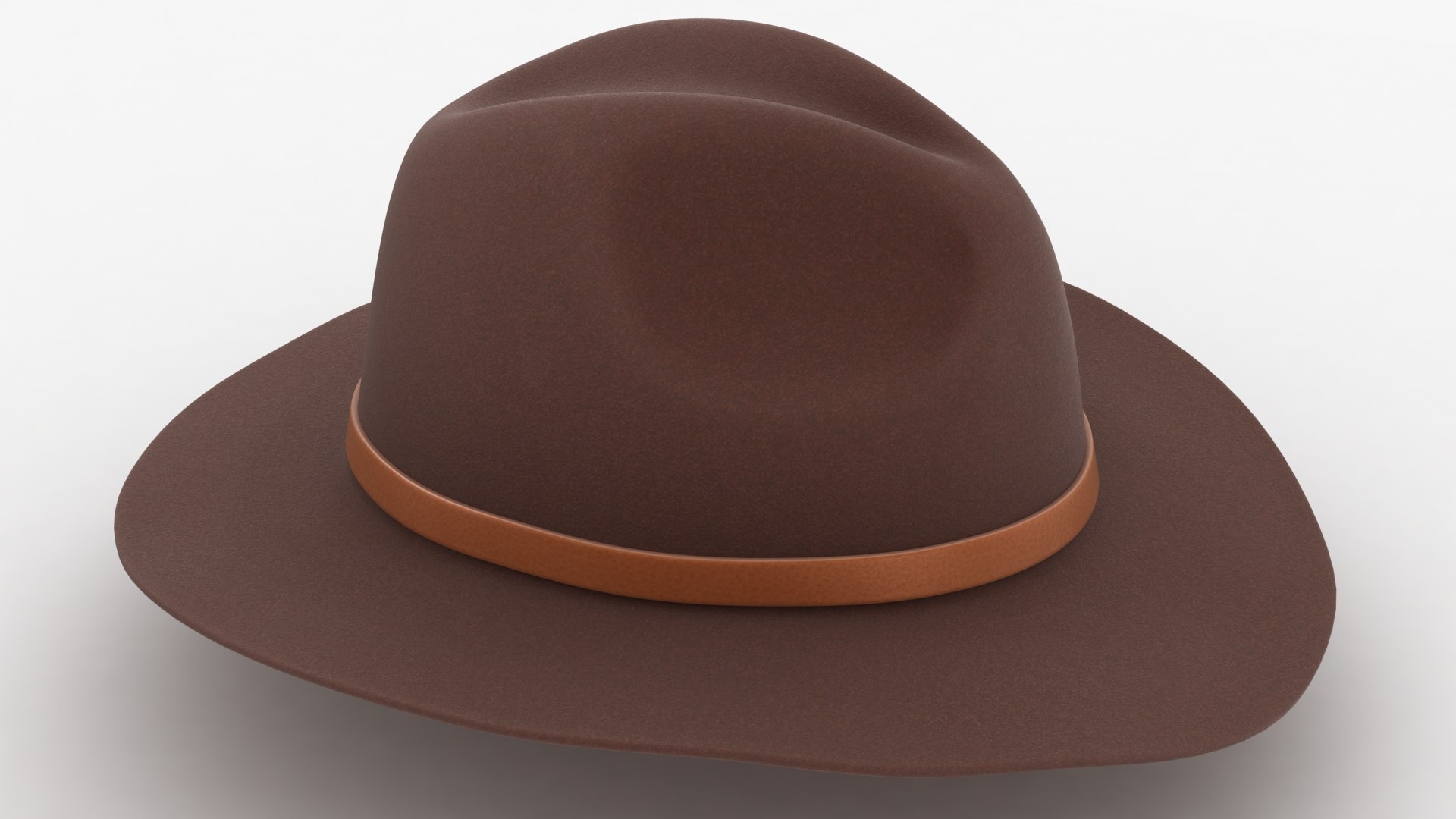 3D Realistic Felt Hunting Hat Model - TurboSquid 1484676