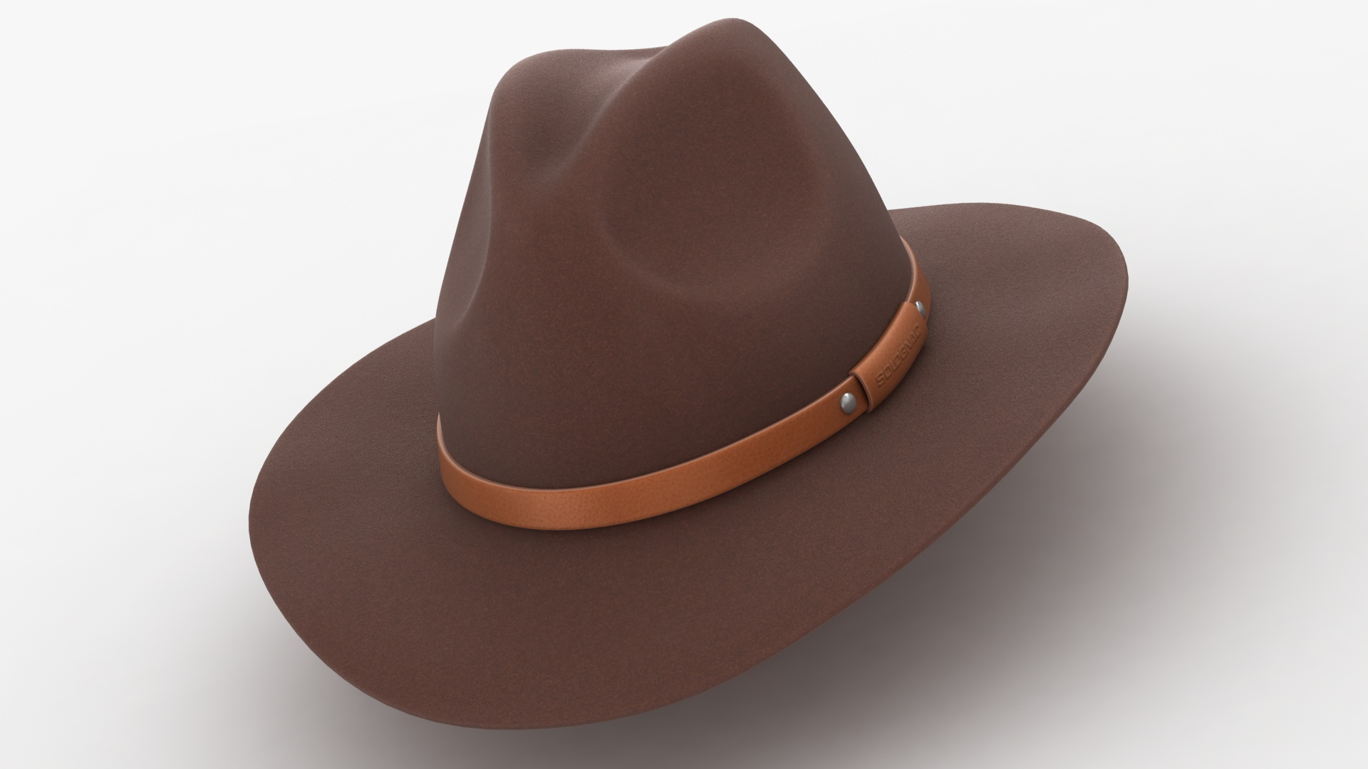 3D Realistic Felt Hunting Hat Model TurboSquid 1484676