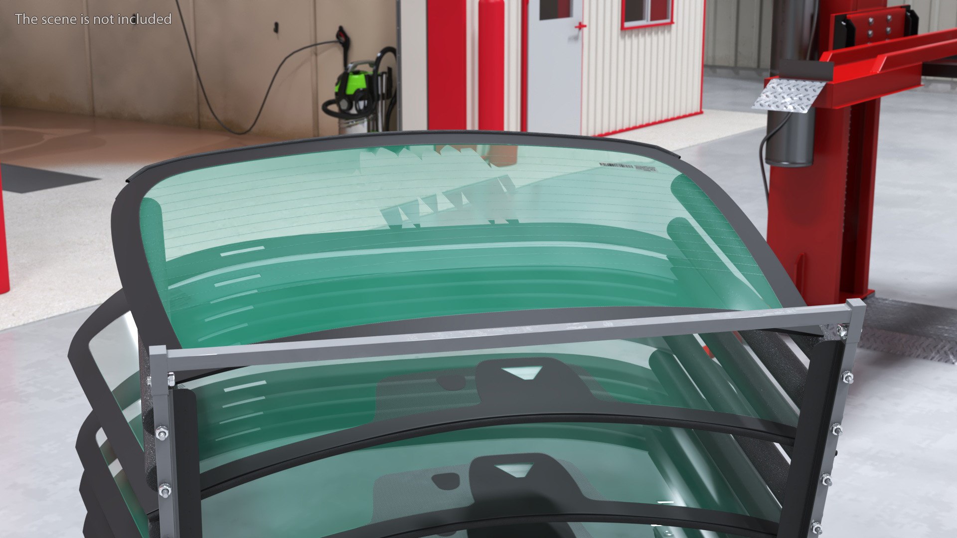 3D Model Car Rear Glass - TurboSquid 2384537
