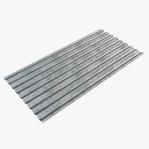 metal roofing sheet 3D model
