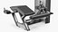 Grey Prone Leg Curl Trainer Freemotion Rigged for Cinema 4D
