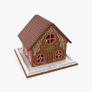 Gingerbread House 3D