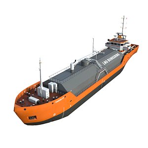 3D lng ship liquefied gas