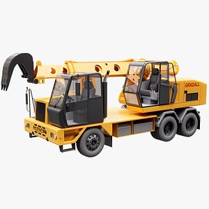 3D model Excavator Gradall XL4100