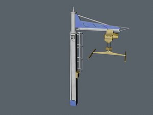 c4d boat crane draga croatia