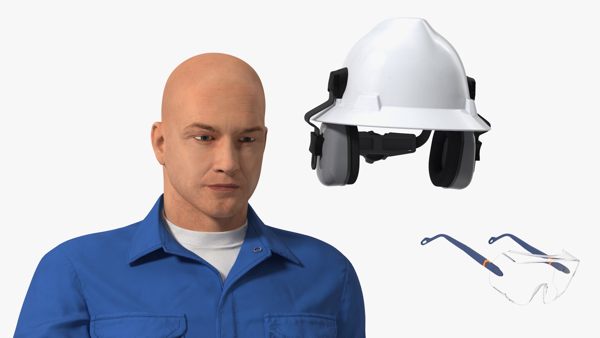 3D Worker Servicing Power Distribution Voltage Regulator - TurboSquid ...