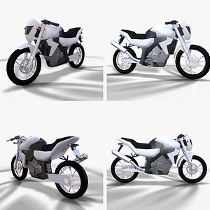 low poly Bike