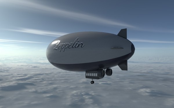 Zeppelin 3D model