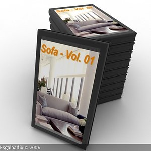 3ds armchair sofa chair