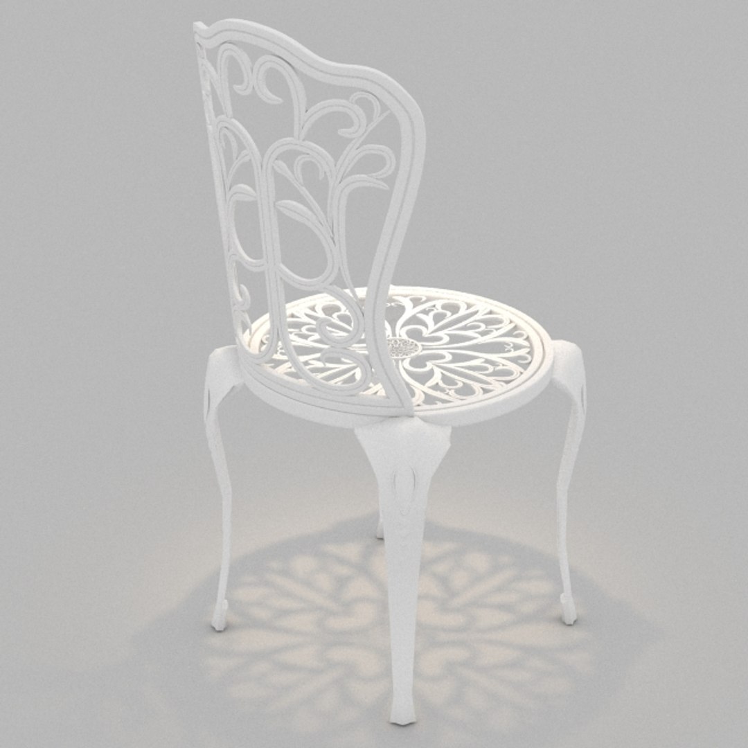 Scrollwork Chair Iron Max