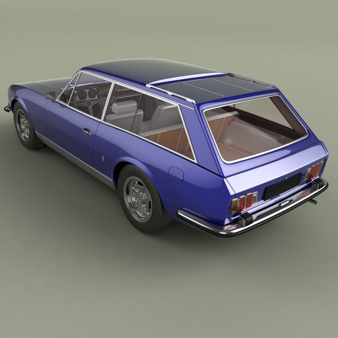 1971 Peugeot 504 Break Model - TurboSquid 1554542