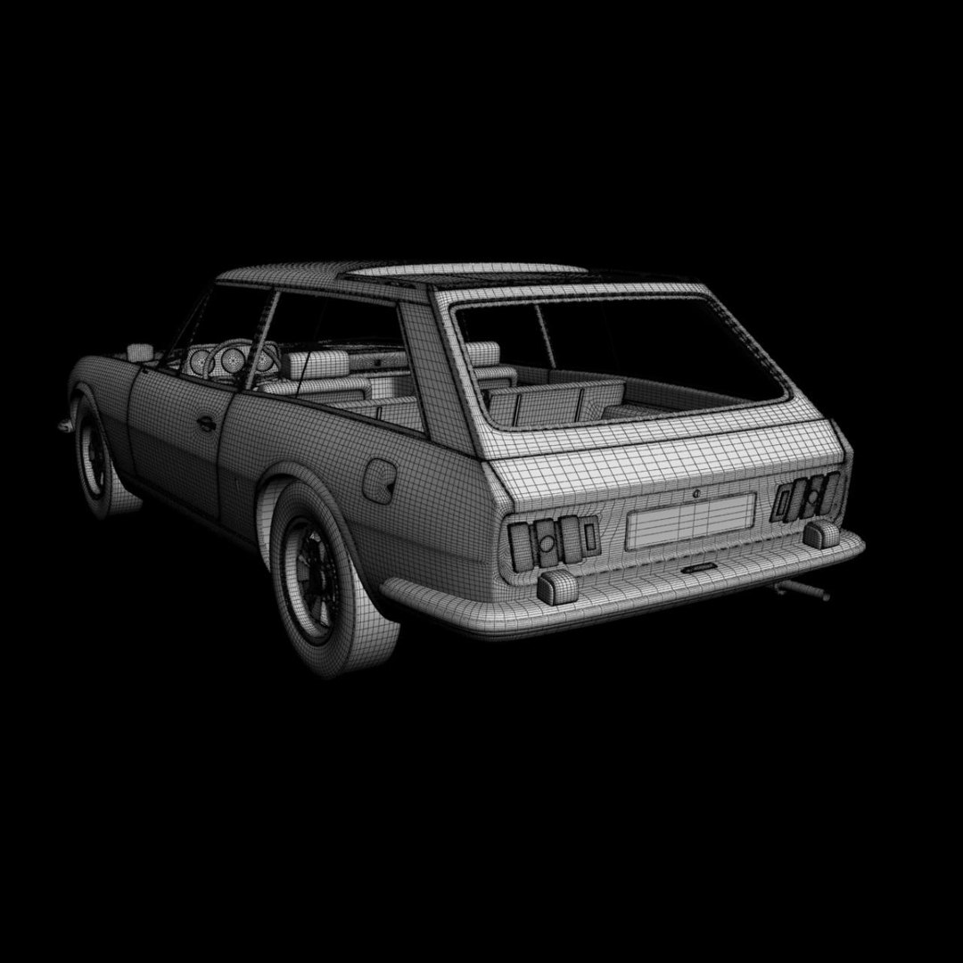 1971 Peugeot 504 Break Model - TurboSquid 1554542