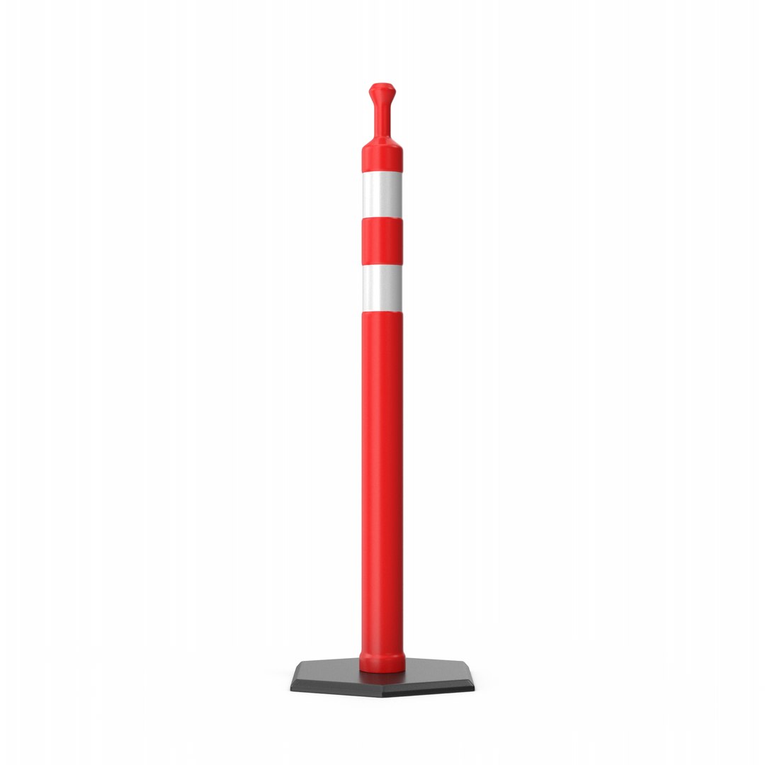 3D Traffic Delineator - TurboSquid 1878238