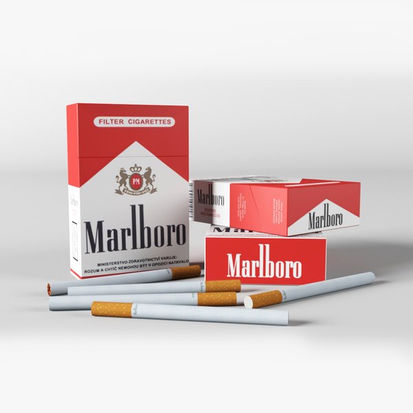 Zigaretten Marlboro 3D-Modell - TurboSquid 668340