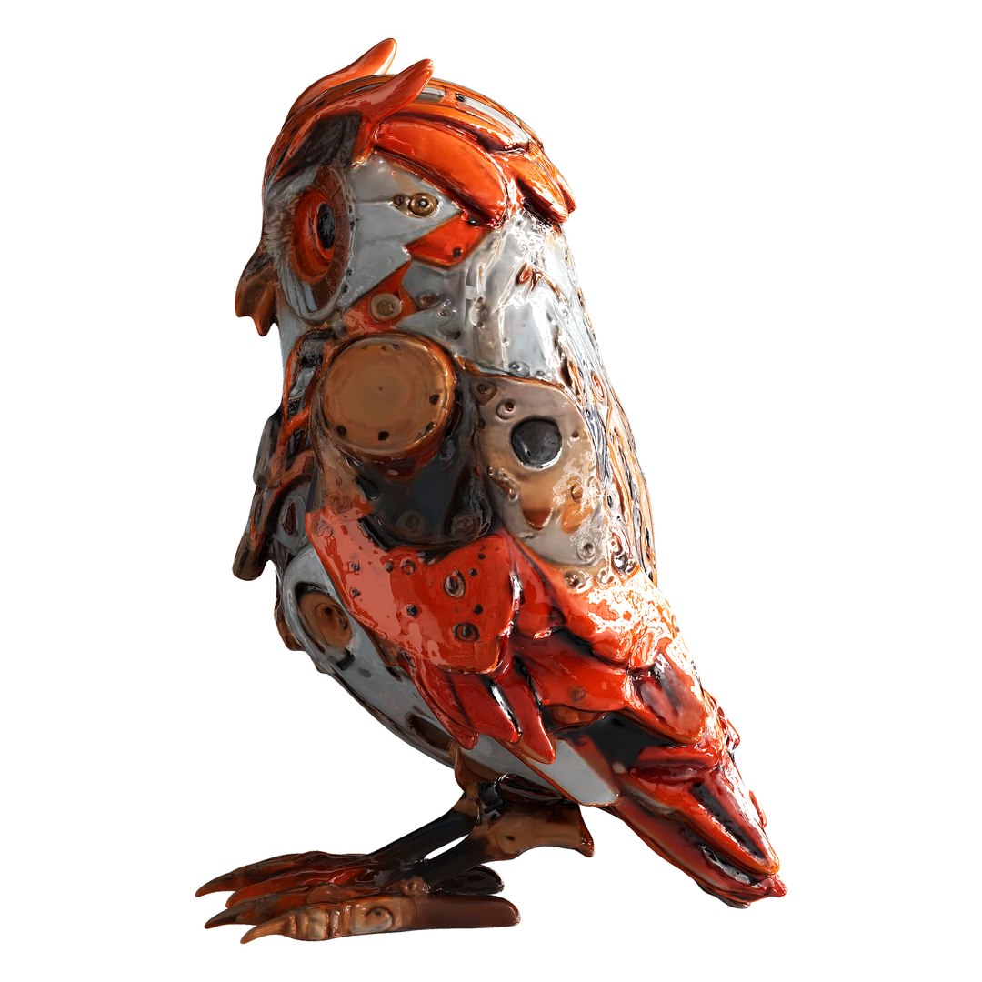 3D Robot Owl model https://p.turbosquid.com/ts-thumb/Cs/D61znJ/iQ/3/jpg/1735801350/1920x1080/fit_q87/0c9cca1beda8f9312a924949e2ab68ed3399d6f6/3.jpg