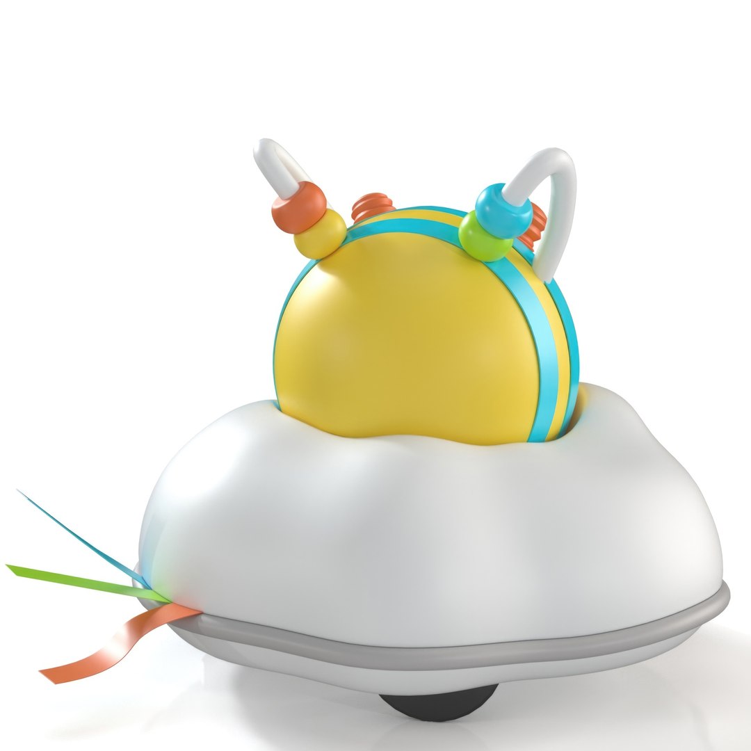 Skip Hop 3 Stage Developmental Learning Crawl Toy PBR 3D Model ...
