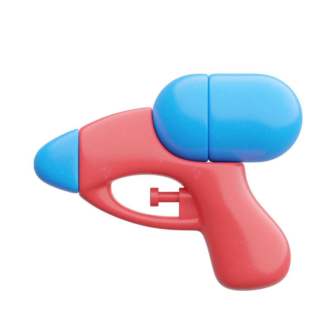 Water Toy Gun 3D Model TurboSquid 2092514