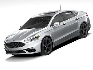 Ford Fusion V6 Sport 2017 3D model