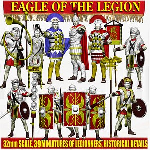 FULL SET S.P.Q.R. - EAGLE OF THE LEGION I 3D model