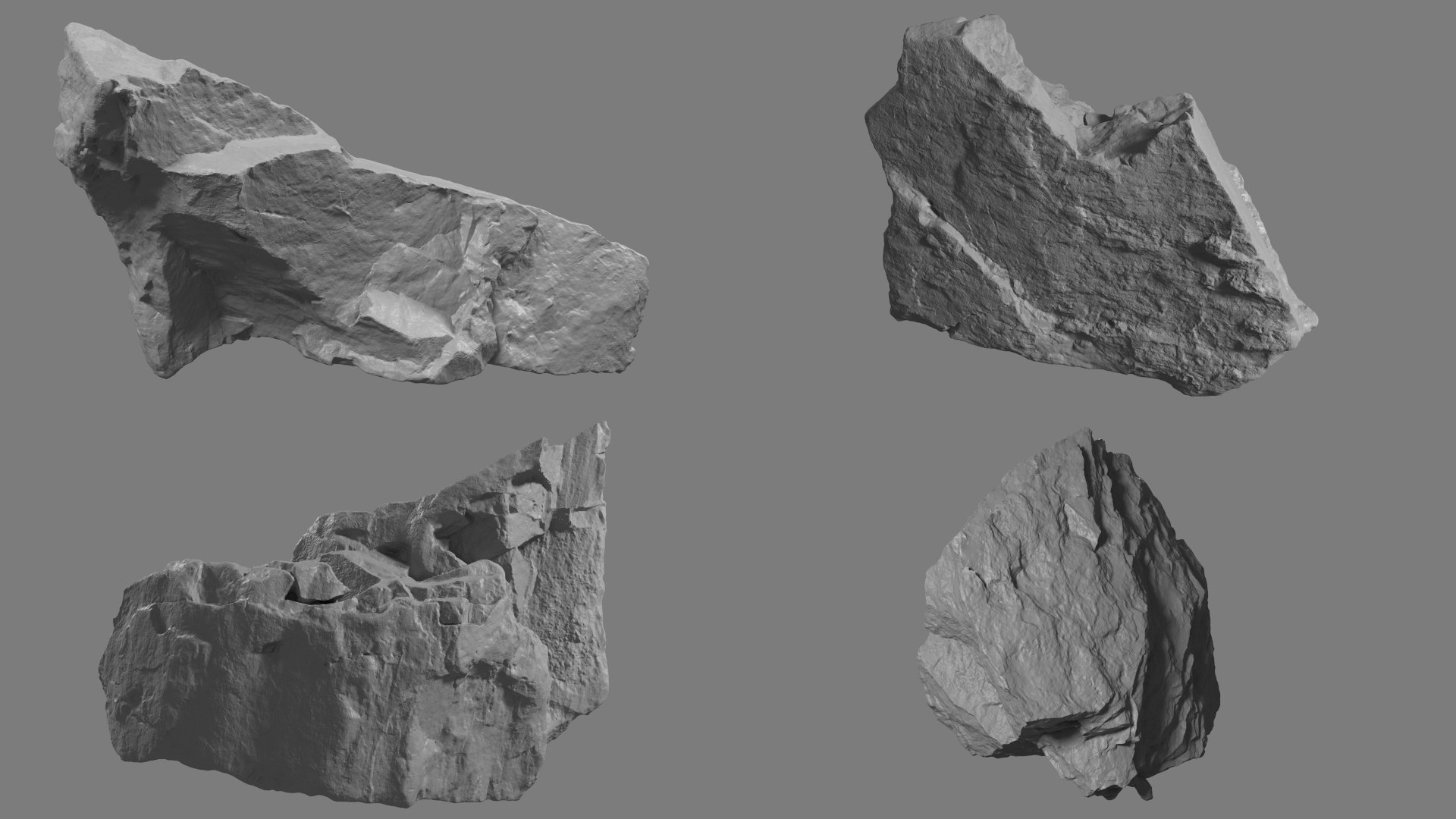 3D model Essential 3D Scanned Rocks Collection - TurboSquid 2080020