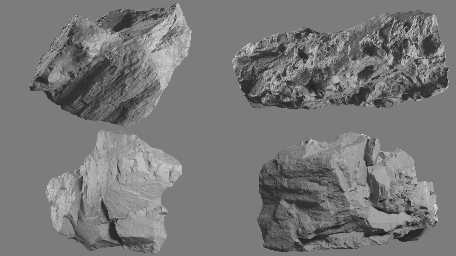 3D Model Essential 3D Scanned Rocks Collection - TurboSquid 2080020