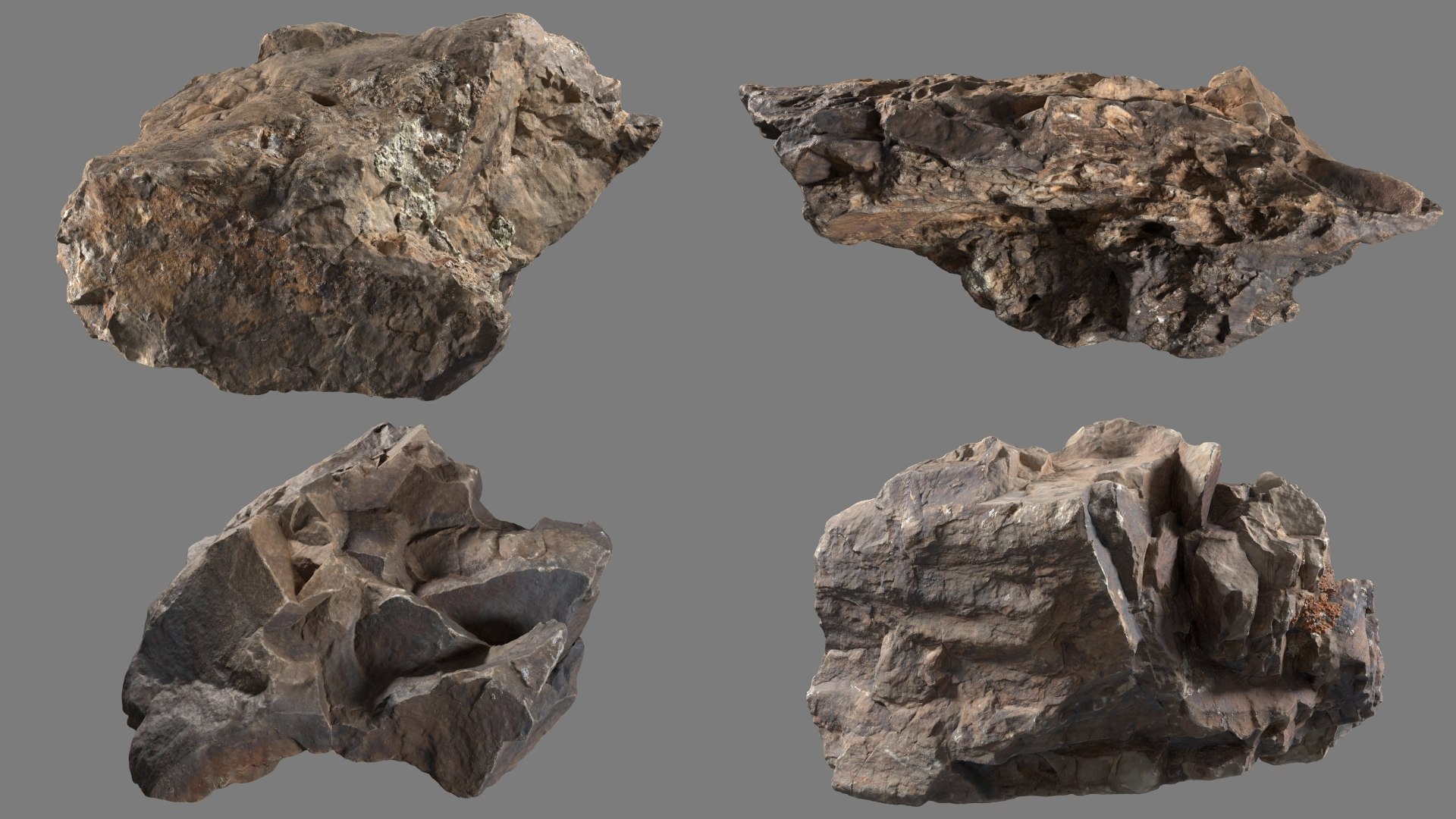 3D Model Essential 3D Scanned Rocks Collection - TurboSquid 2080020