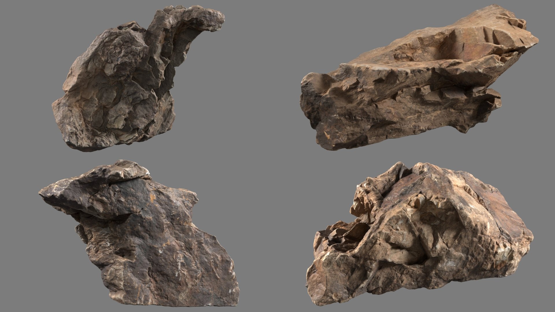 3D Model Essential 3D Scanned Rocks Collection - TurboSquid 2080020