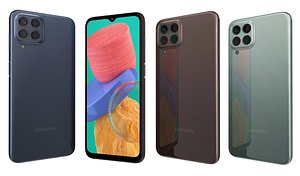 3D Samsung Galaxy M33 All Colors