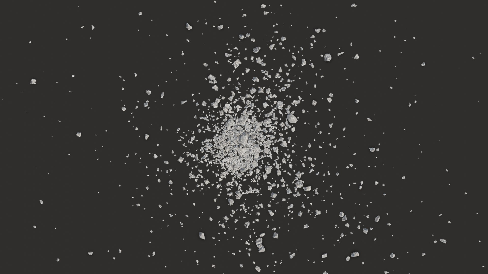 3D Animated Concrete Explode Random Model - TurboSquid 1778139