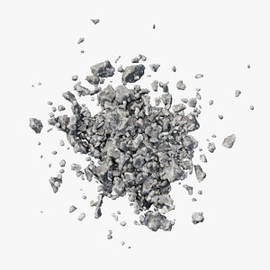 Animated Concrete Explode Random