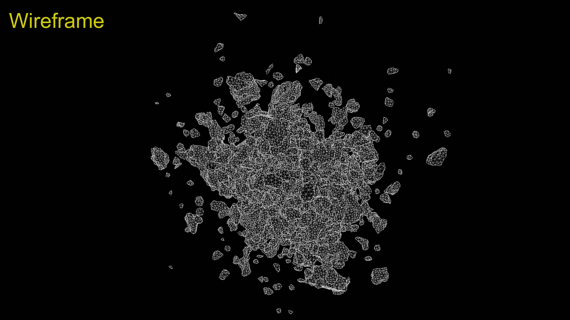 3D Animated Concrete Explode Random Model - TurboSquid 1778139
