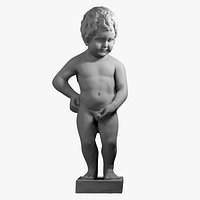 Peeing boy