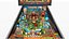 Coches rápidos y pinball de dinosaurios.