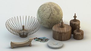 3d decoration objects model