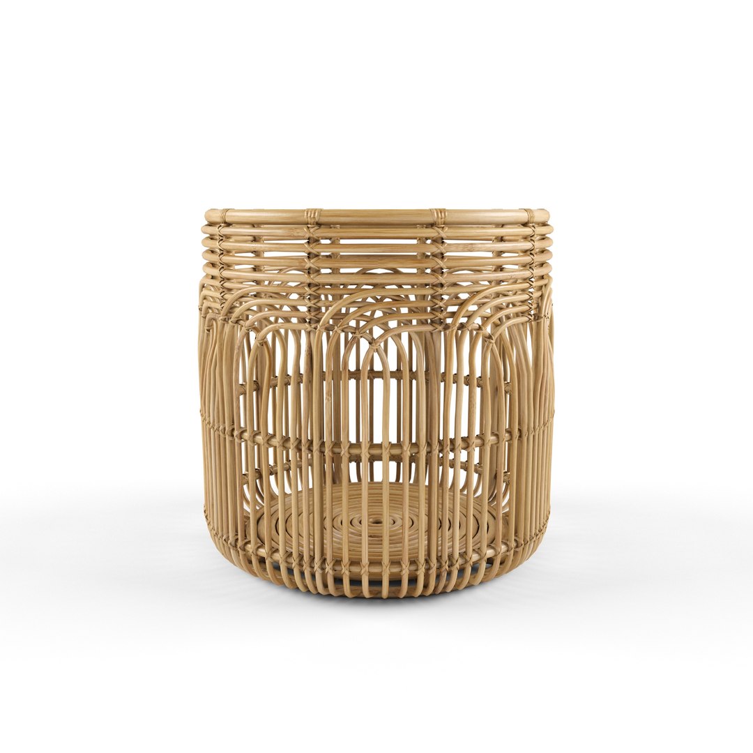 3D medium naga rattan baskets model - TurboSquid 1605880