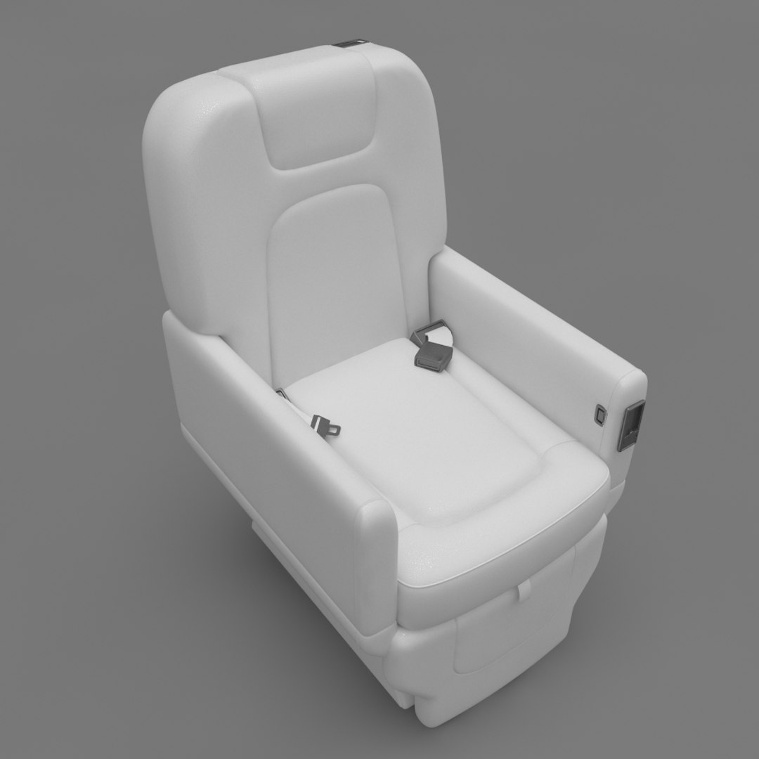 Chair Airplane 3D - TurboSquid 1379112