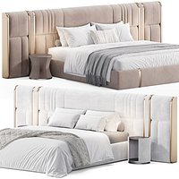 Nova bed by Hessentia Cornelio Cappellini
