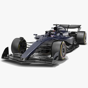 Grey Cat GC21 F1 2025 Formula 1 Race Car 3D